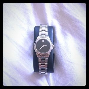 Silver Movado Watch